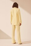 SARA PEAK LAPEL BLAZER (LEMON)