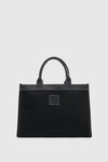 NORA SHOPPER TOTE (BLACK)