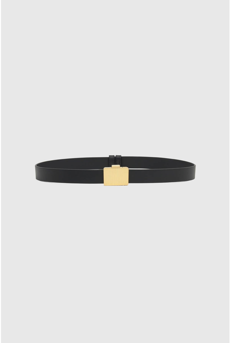 RILEY BELT (BLACK/GOLD)