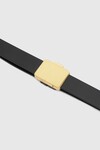 RILEY BELT (BLACK/GOLD)