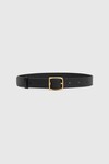 ADDISON BELT (BLACK/GOLD)