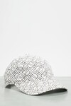 JAIDA PRINTED CAP (SOFT WHITE)