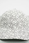 JAIDA PRINTED CAP (SOFT WHITE)
