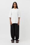 SIDRA EMBROIDERED TEE (SOFT WHITE)