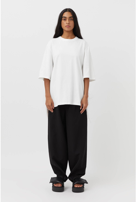 SIDRA EMBROIDERED TEE (SOFT WHITE)