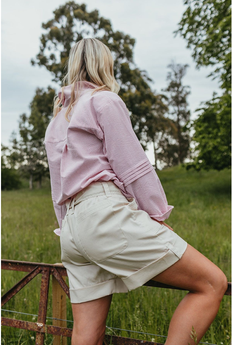 TAKE A CHANCE SHORT (IVORY)