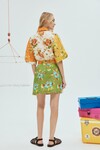 HOTEL LAMU SPLICED MINI DRESS (MULTI)