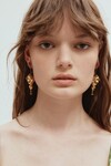 BANANA HOUSE BIG LURE EARRINGS (GOLD)