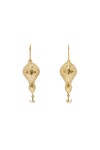 BANANA HOUSE BIG LURE EARRINGS (GOLD)