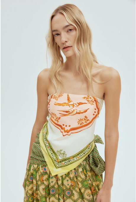 PORCELAIN SCARF (MULTI)