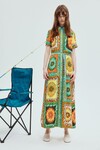 DISCO DAISY SHIRTDRESS (MULTI)