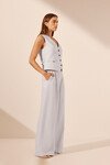 BRISA TAILORED WIDE LEG PANT (ICE BLUE)