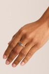 MAGIC OF US RING | DECEMBER (BLUE TOPAZ/STERLING SILVER)