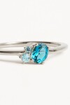 MAGIC OF US RING | DECEMBER (BLUE TOPAZ/STERLING SILVER)