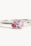 MAGIC OF US RING | OCTOBER (PINK TOURMALINE/STERLING SILVER)