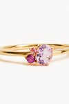 MAGIC OF US RING | OCTOBER (PINK TOURMALINE/18K GOLD VERMEIL)