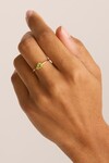 MAGIC OF US RING | AUGUST (PREIDOT/18K GOLD VERMEIL)