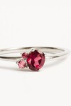 MAGIC OF US RING | JULY (RUBY/STERLING SILVER)