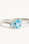MAGIC OF US RING | MARCH (AQUAMARINE/STERLING SILVER)