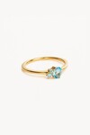 MAGIC OF US RING | MARCH (AQUAMARINE/18K GOLD VERMEIL)