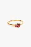 MAGIC OF US RING | JANUARY (GARNET/18K GOLD VERMEIL)