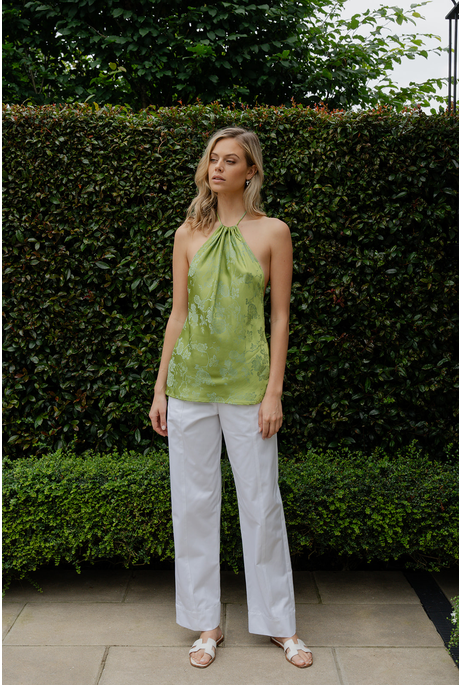 WALTER HALTER TOP (FERN GREEN)