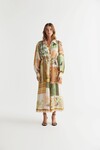 WABI SABI WRAP DRESS (PASTEL)