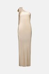 ONE SHOULDER WILMA DRESS (PROSECCO PINK)
