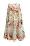 FLARE PLAY SKIRT (CHAMPAGNE FLORAL)