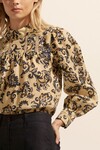 FAZE TOP (OCHRE FLORAL)