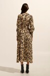 TANGENT DRESS (OCHRE FLORAL)