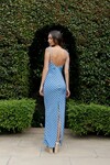 CAMILLE DRESS (CANDY BLUE STRIPE)