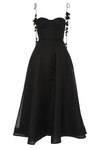 NATURA MIDI CORSET DRESS (BLACK)