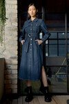 DRESSING AROUND DRESS (DEEP BLUE)