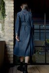 DRESSING AROUND DRESS (DEEP BLUE)