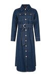DRESSING AROUND DRESS (DEEP BLUE)