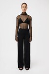 DELA KNIT PANT (BLACK)