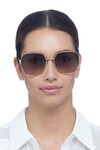 ELM SUNGLASSES (GOLD TORT)