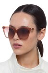 VAEDA SUNGLASSES (DEEP ROSE)