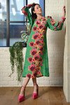SOMEBUDY TO LOVE DRESS (GREEN FLORAL)
