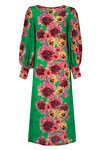 SOMEBUDY TO LOVE DRESS (GREEN FLORAL)