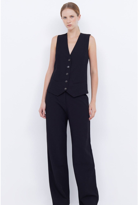 DESIREE STRAIGHT LEG PANT (BLACK)