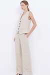 DESIREE STRAIGHT LEG PANT (SAND)