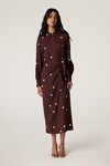 ROBERTS SHIRT DRESS (CHOCOLATE SPOT)