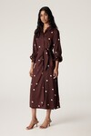 ROBERTS SHIRT DRESS (CHOCOLATE SPOT)