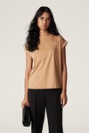 PIMA TEE (CAMEL)