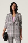 ELTON CHECK BLAZER (PINK CHECK)