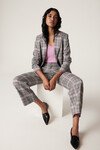 ELTON CHECK BLAZER (PINK CHECK)