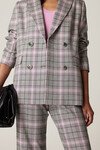 ELTON CHECK BLAZER (PINK CHECK)