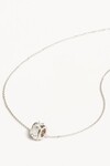 NO RAIN, NO FLOWERS SPINNING MEDITATION NECKLACE (STERLING SILVER)